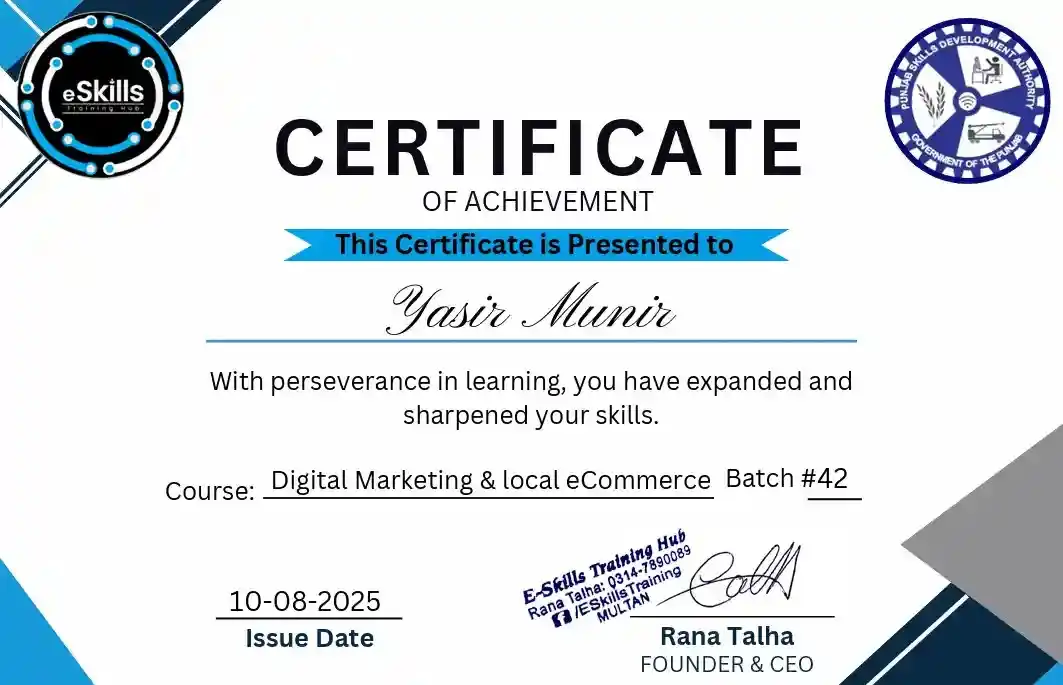 Digital Marketing Masterclass