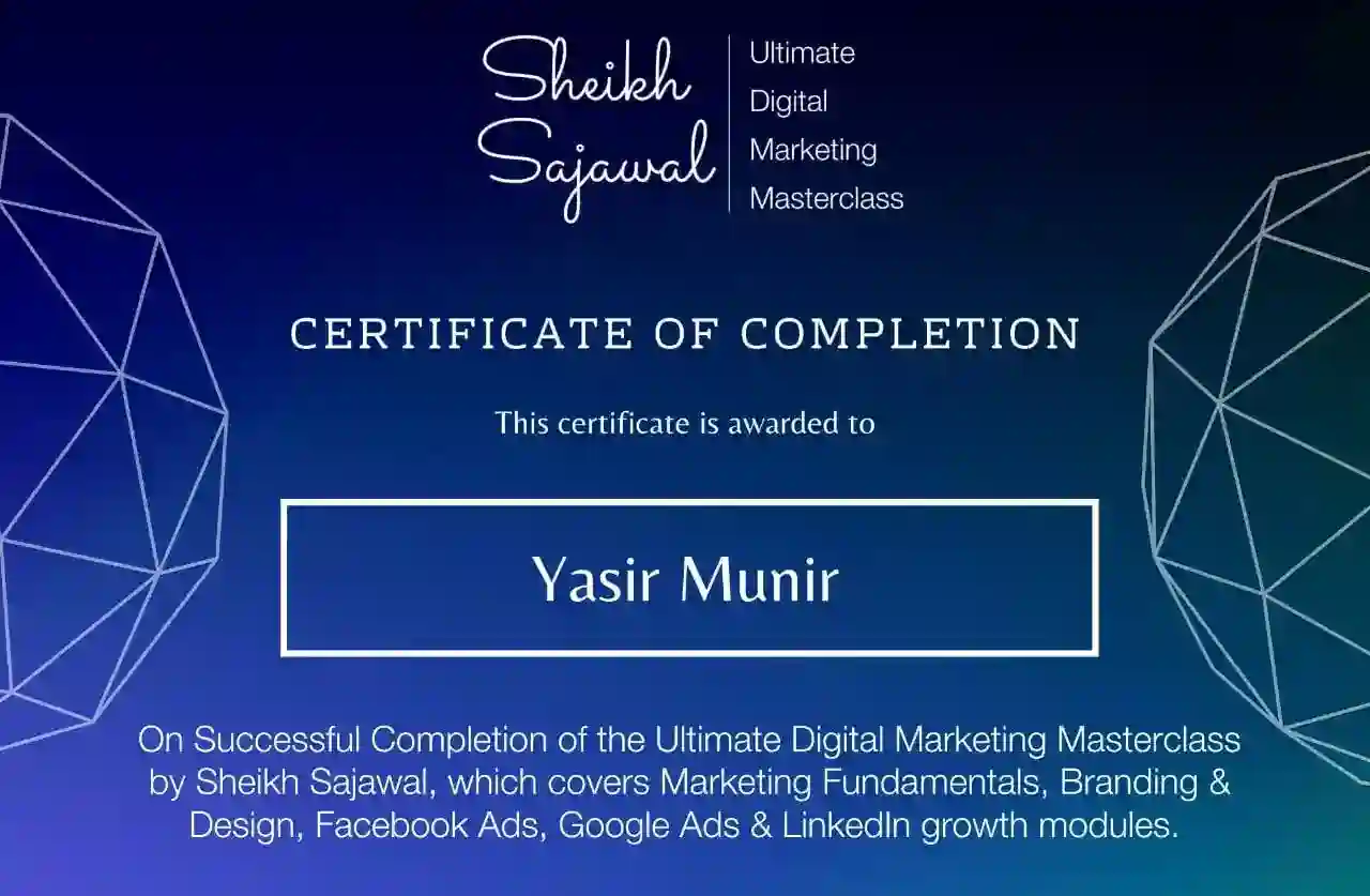 Social Media Marketing Certification